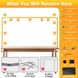 Over The Table Rod Stand with Clamps, Adjustable Table Arch 28"-98" Length, 13"-42" Tall, Table Balloon Arch Stand for Wedding, Birthday, Christmas, Halloween, Craft, Party Decoration, Gold