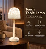 Govexila Waterproof Shower Lamp Light Outdoor Floor Lamps Rechargeable LED