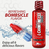 iSatori L-Carnitine LS3 3000, Liquid L-Carnitine with Acetyl L-Carnitine, L-Carnitine L-Tartrate, Stimulant Free Pre Workout, No Calories, Sugar, Gluten, Keto-Friendly, Bombsicle Flavor (32 Servings)