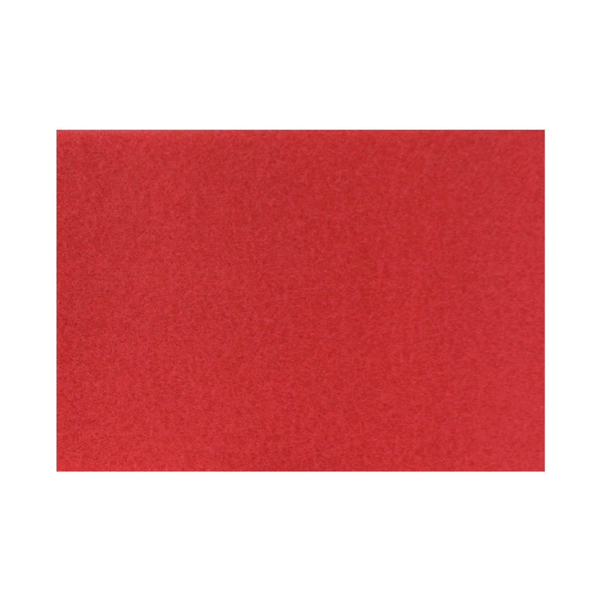 Americo Red Buffer Floor Pad, for Light Cleaning and Buffing, 14"x20", 5 Pads/Case, Made of 100% Recycled Content, USA Made