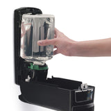 GOJO ADX-12 Push-Style Foam Soap Dispenser, Chrome/Black, for 1250 mL GOJO ADX-12 Soap Refills (Pack of 1) – 8888-06