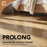 Weiman Wood Floor Polish and Restorer 32 Oz 3PC Bundle - High-Traffic Hardwood Floor, Natural Shine, Removes Scratches, Leaves Protective Layer