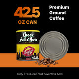 Chock Full o' Nuts Heavenly Original Ground Coffee – Premium Beans in Recyclable Steel Can – Rich Flavor & Aroma, Medium Roast – Perfect for Drip, Pour-Over, Percolator – 42.5 Oz Can