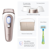 Braun IPL Skin i·expert, at Home Laser Hair Removal, Holiday Gifts for Women and Men with Free App, SMART IPL, Vanity Case, Venus Razor, 4 Smart Heads, PL7387