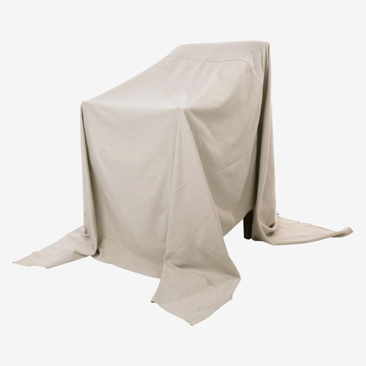 All Purpose Canvas Drop Cloth by EZ Drop - Cotton Duck Dropcloth Tarp for Painting, Construction Debris, Floor & Furniture Protection, Heavy Duty Cover Against Paint, Dust, Dirt (4 ft. x 12 ft.)