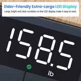 Etekcity Digital Bathroom Scale for Body Weight, Most Accurate to 0.05lb
