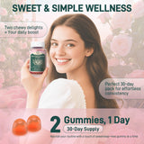 LanranBee Premium Feminine Balance Gummies - for Women’s Health & Wellness - Immune Support - Vegan, Gluten-Free & Halal - Hawaiian Pineapple - 60 Gummies - 30 Servings (2)