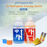 GIDIGI Hydroponics pH Up Down Solution pH Control Kit pH Adjuster
