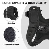 VBSD Weighted Vest for Women Men, 12lb Weight Vest with Reflective Stripe, Body Weight Vests Adjustable for Strength Training, Running, Walking, Workout, Jogging, Fitness
