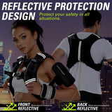 Weighted Vest for Women Men BeatBoost 15 lb Weight Vest with Ironsand for Walking Strength Training Running Workout Black