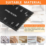 AIFICUT 26pcs Oscillating Saw Blades Titanium Multitool Blades for Wood Plastics Metal oscillating Tool Blades Kits Fit Rockwell Ridgid Ryobi Milwaukee Chicago Craftsman Dewalt