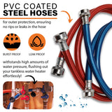 Chromex Tankless Water Heater Flush Kit with NSF Certified Liquid Descaling Solution and 1/6HP Extra Strength Pump
