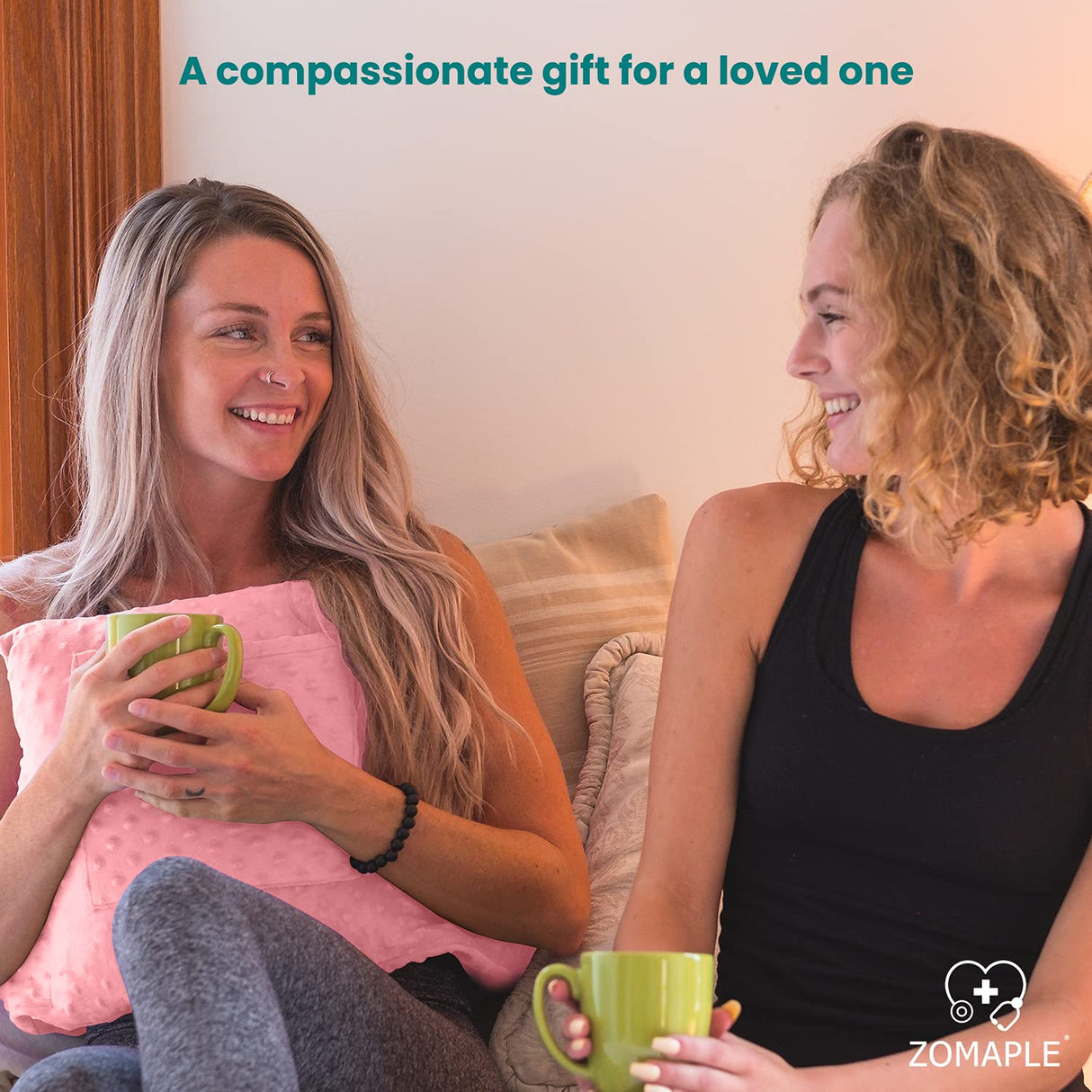 Zomaple Mastectomy Pillow - Post Surgery Pillow, Mastectomy Recovery Must Haves, Breast for After Heart Surgery, Reduction & Augmentation Patients Sleeping, Recovery Seatbelt Protection-Surgery Gift