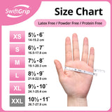 SwiftGrip Pink Disposable Gloves, Medical exam Gloves Disposable Latex Free, Gloves for Cleaning & Esthetician, Pink Rubber Gloves, Pink Cleaning Gloves, Powder-Free, 1000-ct Case (Small)