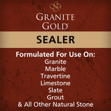 Granite Gold Water-Based Sealer Spray Protection for Granite, Marble, Travertine, Natural Stone Countertops, 24 Fluid Ounces, 1-Pack