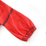 RUXINRUA 4-13 Years Rise of Red Girls Cosplay Costume Sets, Role Playing Outfits Halloween Theme Birthday Christmas Carnival Party Events School Plays Dress Up with Wig (7-8 years)