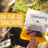 Oh Boy! Oberto Classics Thin Style Original Beef Jerky, 1.2 Ounce (Pack of 8)