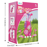 Liberry Toddler Golf Clubs Set Toy for 1 2 3 4 Years Old Girls Boys, Pink
