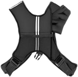 Gymnastics Power - Weighted Vest 6LB, 8LB, 10LB, 15LB, 25lb, 35lb, 45lb, 60lb Removable Iron Weights for Men and Women Workout for Calisthenics and Fitness Sport Training (Black, 10 LB)