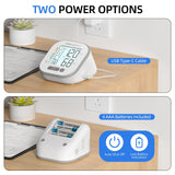 Pediatric Blood Pressure Cuff, Blood Pressure Machine for Home Use - 3 Size Cuffs, Small 4"-8", Medium 6"-10" and Large 7"-17", Perfect for Family Health Monitoring