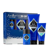 Jack Black Big Sir Body Collection Set for Men – Marine Accord & Amber – Dual-Purpose Mens Body Wash, Pit Boss Mens Deodorant, Mens Body Lotion, Mens Grooming Kit
