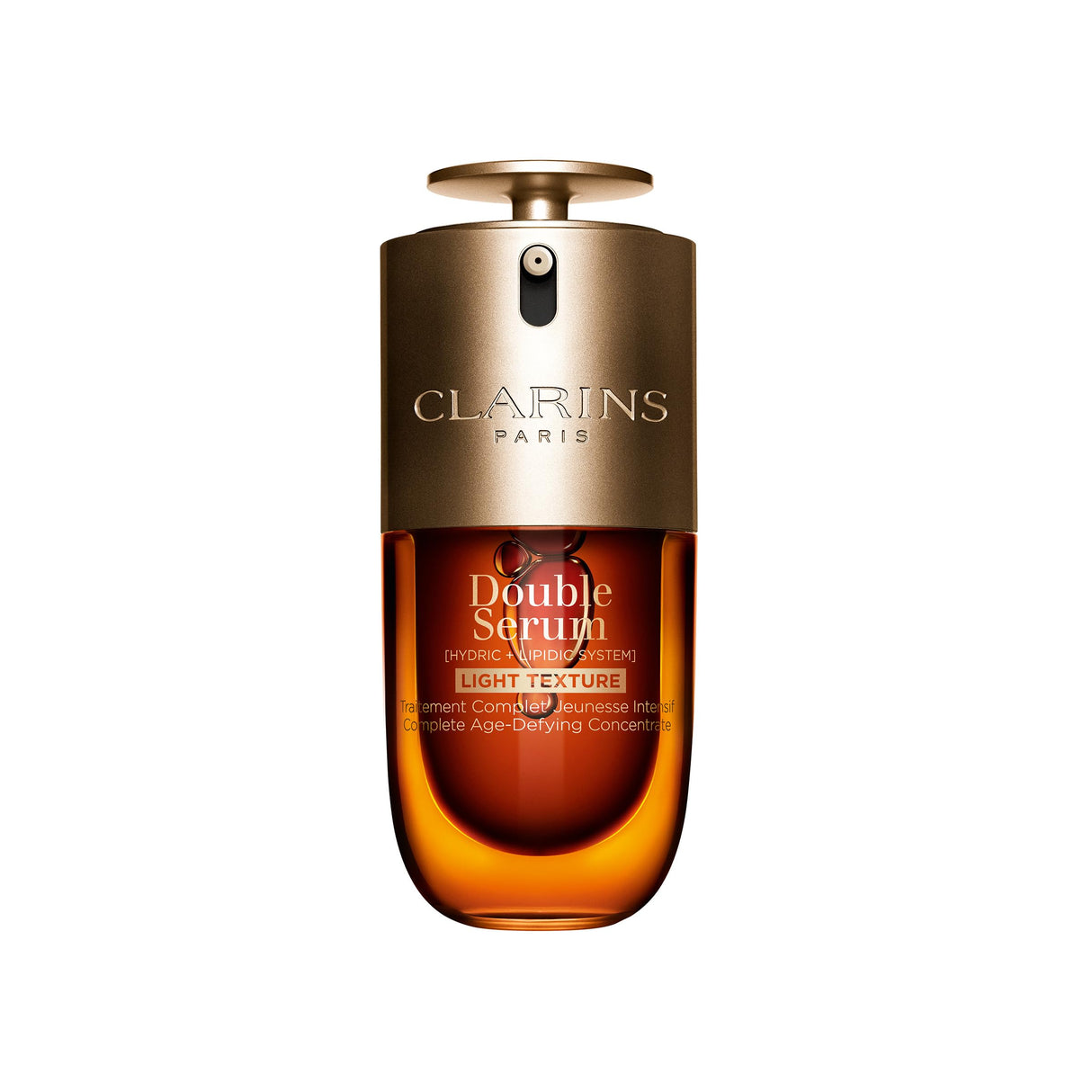 Clarins NEW Double Serum Light | Anti Aging Serum | Visibly Firms, Smoothes, Boosts Radiance and Refines Pores | 24H Hydration | Light Texture | Great for Combination to Oily Skin and Humid Climates