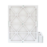 Glasfloss 20x24x1 MERV 10 (FPR 5-6) Pleated Air Filters Box of 6. Actual Size: 19-3/8 x 23-3/8 x 7/8