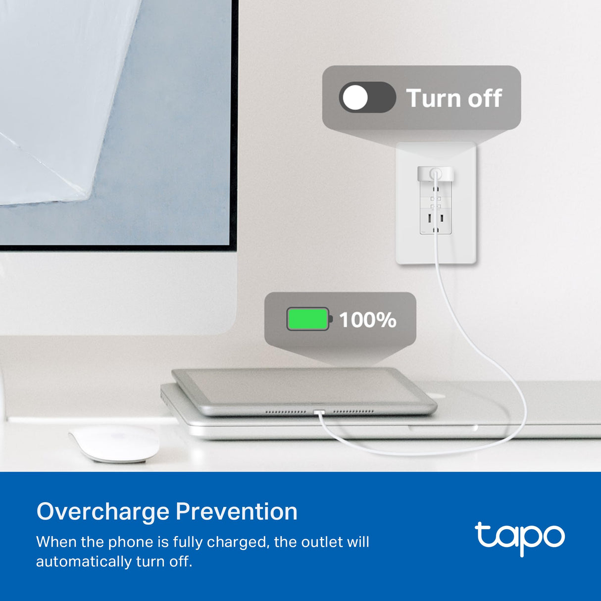 TP-Link Tapo Smart Plug Mini, Matter Compatible, Compatible with Alexa, Google Home & Samsung SmartThings, Energy Monitoring, 15A, UL Certified, 2.4G Wi-Fi Only, Tapo P110M(2-Pack)