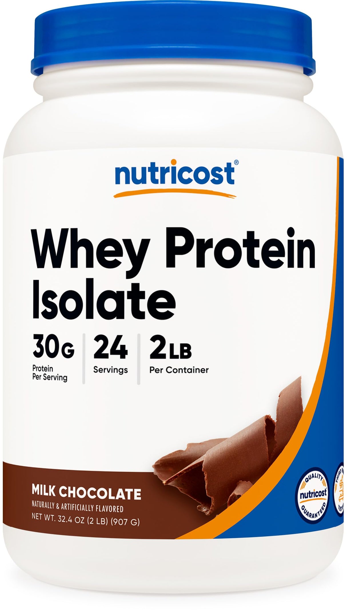 Nutricost Whey Protein Isolate (Milk Chocolate) 2LBS