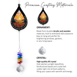 GIFTELIX Suncatcher Look for Me in The Sunshine - Sympathy Gift for Loss of Loved One - Grief Gifts - Heaven Funeral Keepsake - Gift for Women Daughter Friend Sister