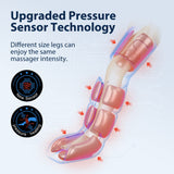 CINCOM Leg Massager with Heat and Compression, Air Compression Boots for Leg Calf & Foot Recovery, Edema Relief, FSA HSA Eligible