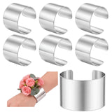 Liliaafar 6 Pcs Silver Corsage Wristlet Cuff Bracelets Women,Cuff