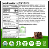 Orgain Organic Vegan Protein Powder, Creamy Chocolate Fudge - 21g Plant Protein, 6g Prebiotic Fiber, Low Net Carb, No Lactose Ingredients, No Added Sugar, Non-GMO, For Shakes & Smoothies, 2.03 lb