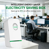 New Universal Energy-Saving Box, Reduce Electricity Bills, Plug-and-Play, Power Factor Corrector for Home and Office Use (2Pcs)