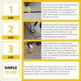 Sika – FastFix All Weather Self-Setting Paving Jointing Compound – Ready to Use – No Mixing Required – Dark Buff – 15kg – 21 sq. m