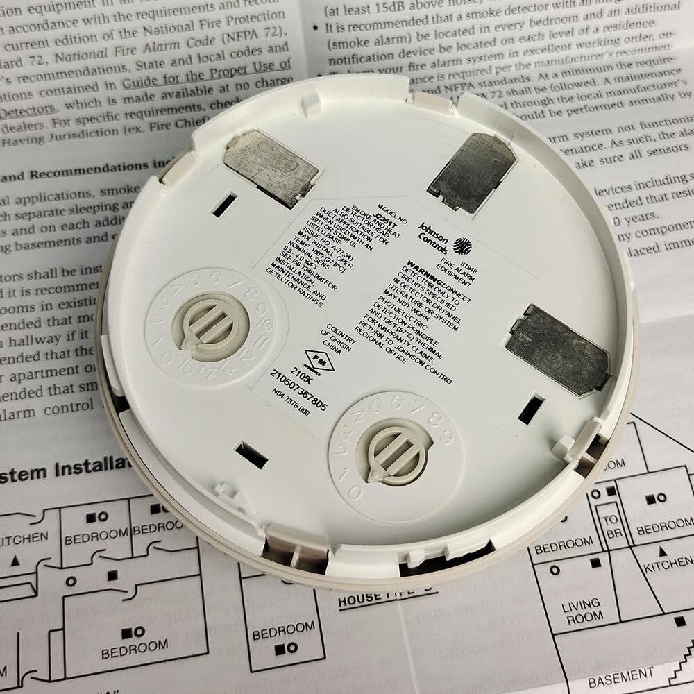Controls J2351T White is an Upgrade of 2951TJ Detector FIRE