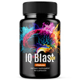 IQ Blast Pro Capsules, IQblast Pro Supplement Official Brain Pills for Memory and Focus, IQblastpro Blaster Premium Clarity Support Advanced Formula, IQ Blaster Reviews All Natural Ingredients (60 Ct)