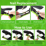 Audasi Plant Tying Machine Updated Plant Hand Tying Machine Plant Binding Machines Garden Tying Tool Tape Gun Plant Tie Machine with 10000 PCS Staples 20 Rolls Green Tape for Tomato Grape Pepper