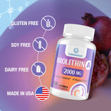 UroDefenseGuard Urolithin A Supplement 2000mg for Men Women - 120 Softgels (1 Bottle)