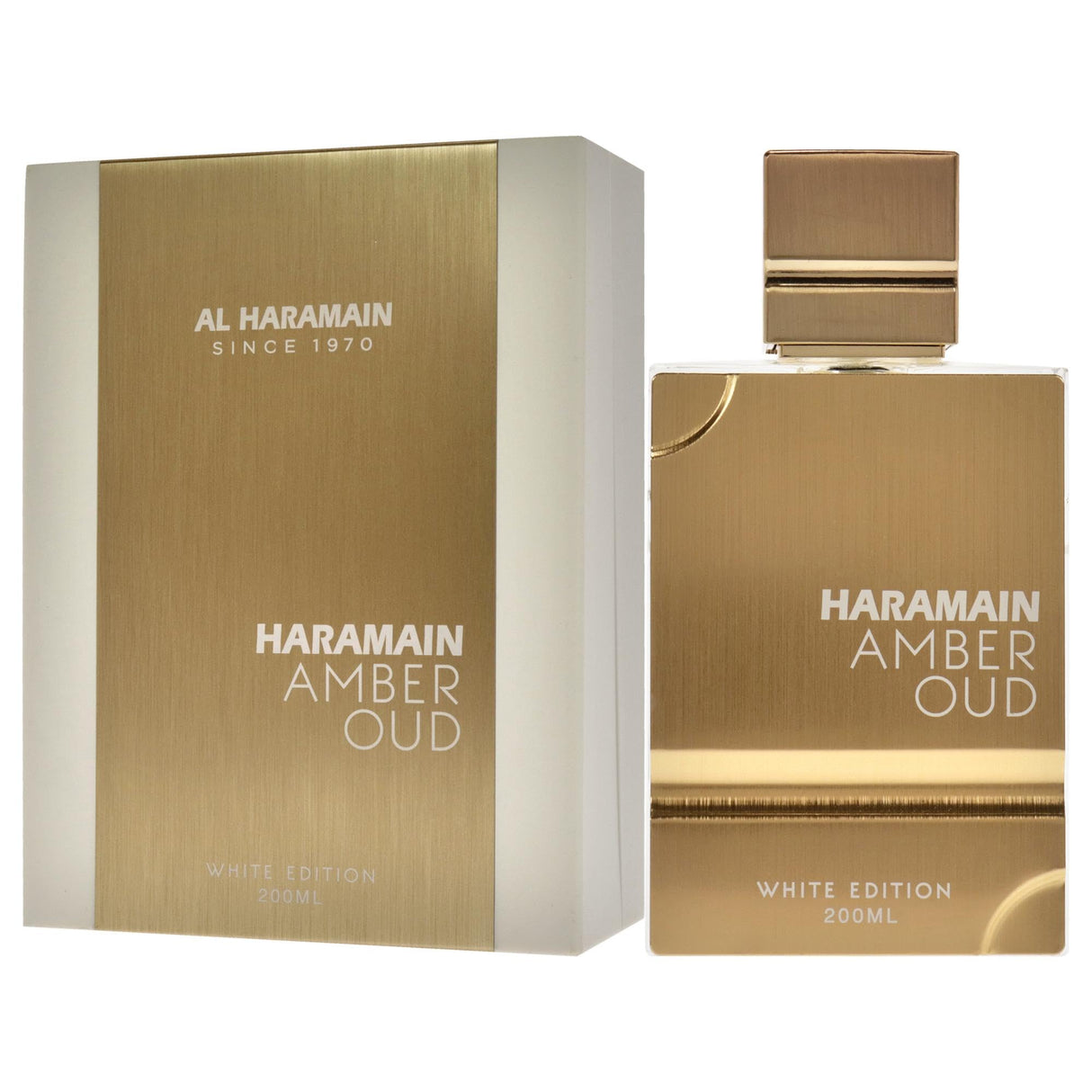 Al Haramain Amber Oud White Edition Eau De Parfum Spray for Unisex 6.7 Ounce