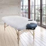 EARTHLITE DLX Fleece Massage Table Warmer & Fleece Pad – Washable, Digital, Up to 135F, Auto Shut-Off (1” Fleece)