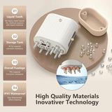 HUAYULINK Electric Hair Oil Applicator and Scalp Massager 2 in 1,Scalp Applicator Brush,Scalp Oil Applicator for Hair,Not Suitable for high Concentration and Viscous Oils