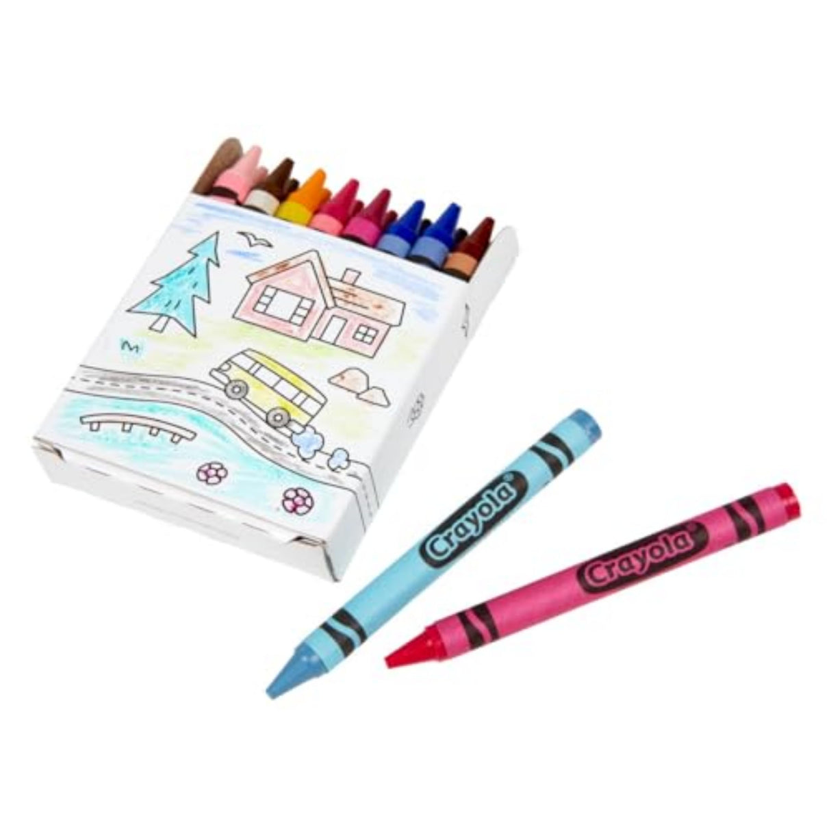 Crayola Crayon Tub (240ct), Bulk Crayons for Kids, Stocking Stuffers for Kids, Holiday & Christmas Gifts for Toddlers, Bag Fillers, Classroom Art Supplies, Ages 3+ [Amazon Exclusive]