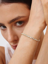 Pearich 14K Gold Filled Tennis Bracelets for Women