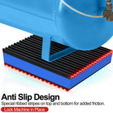 phepetroll 8 Pack Anti Vibration Pads for Washing Machine 4"x4"x7/8", Sound Isolation Vibrating Pad Ribbed Rubber Damping Mat EVA Center for Air Compressors, Conditioner, Treadmill, HVAC Washer Dryer