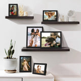 upsimples Picture Frames Set of 10, Including 8x10, 5x7, 4x6 Black Frame