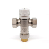 Kudos-Trading - Bastion 22mm Heatguard UFH Blending Valve for Lowering The Water Temperature Required with Water Based Underfloor Heating Systems Thermostatic Mixing Valve for Domestic Hot Water.