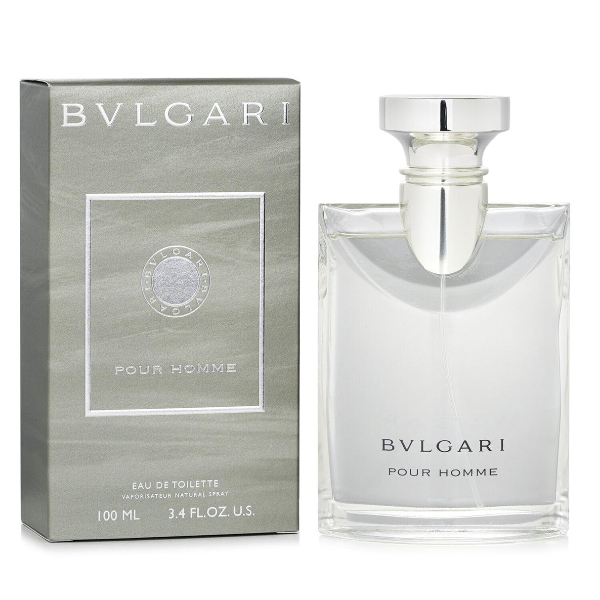 Bvlgari Pour Homme by Bvlgari for Men 3.4 oz Eau de Toilette Spray