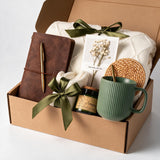 Birthday Gifts for Women, Self Care Gift Baskets Care Package, Thank You, Get Well, Sympathy Inspirational Friendship Gifts for Mom, Grandma, Sister,Friends, Girls (Olive green)
