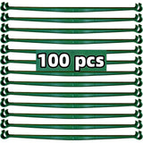 100Pcs Stake Arms for Tomato Cage, 11.8 inch Tomato Stake Connectors, Expandable Support Trellis Connectors for 11mm Stakes for Garden Climbing Plants Vegetables